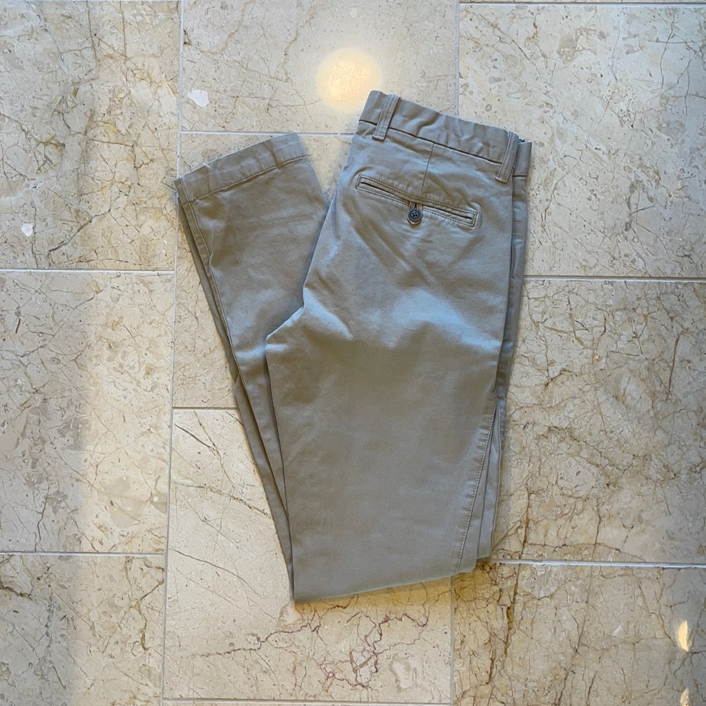 Gap men’s khaki tan skinny chinos 29 x 32